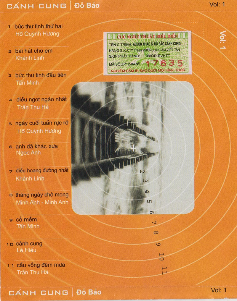 Viết Tân CD - Cánh Cung Vol.1