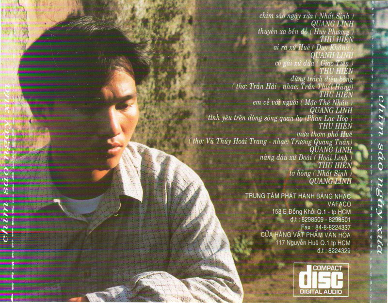 Vafaco CD - Chim Sáo Ngày Xưa - Quang Linh & Thu Hiền