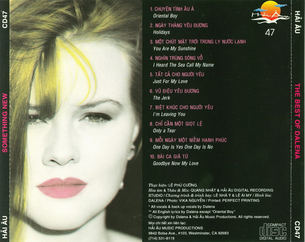 Hải Âu CD47 - Dalena -The Best Of Dalena
