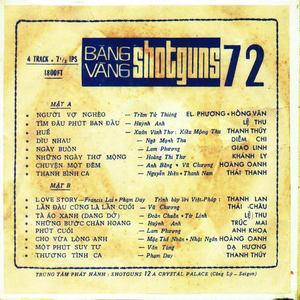 Shotguns - Băng vàng 72