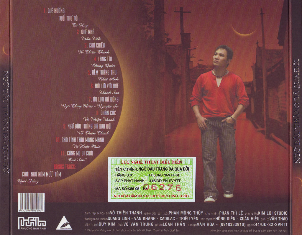 Phương Nam CD - Ngỡ Đâu Trăng Qua Đời - Quang Linh