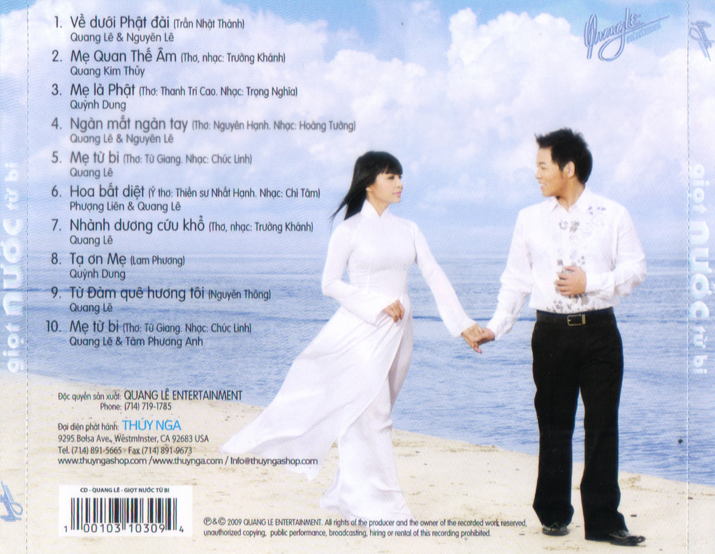 Thúy Nga CD - Giọt Nước Mắt Từ Bi