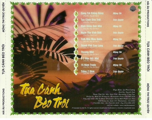 Hải Âu CD157 - Tựa Cánh Bèo Trôi