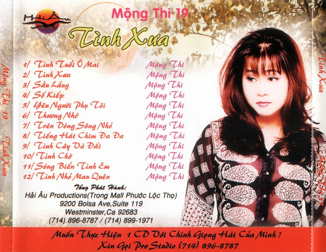 Hải Âu CD - Tình Xưa
