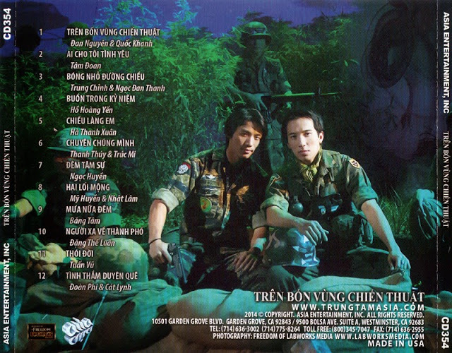 Asia CD354 - Trên Bốn Vùng Chiến Thuật