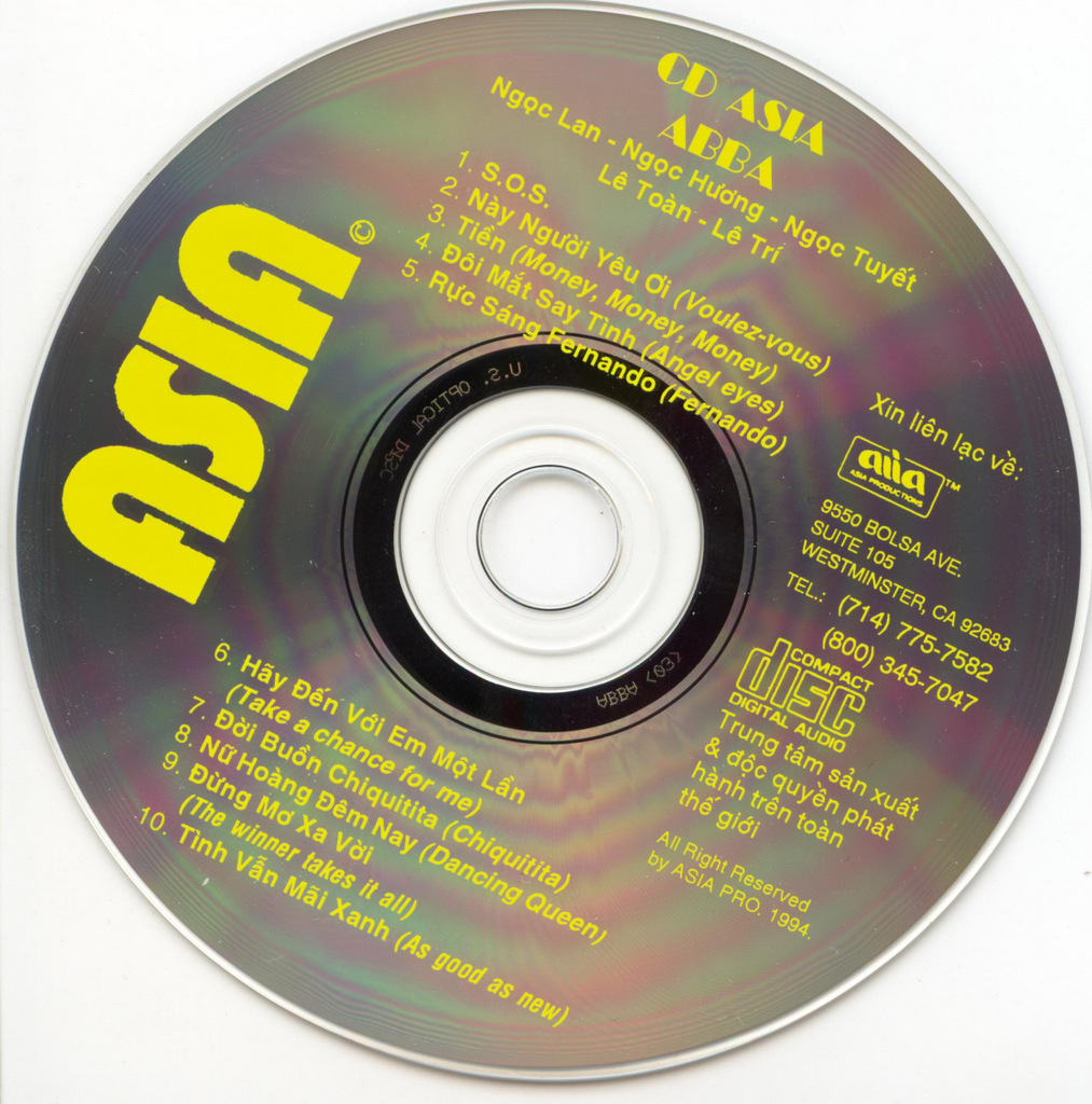 Asia CD030 - Abba