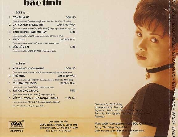 Asia CD055 - Bảo Tình