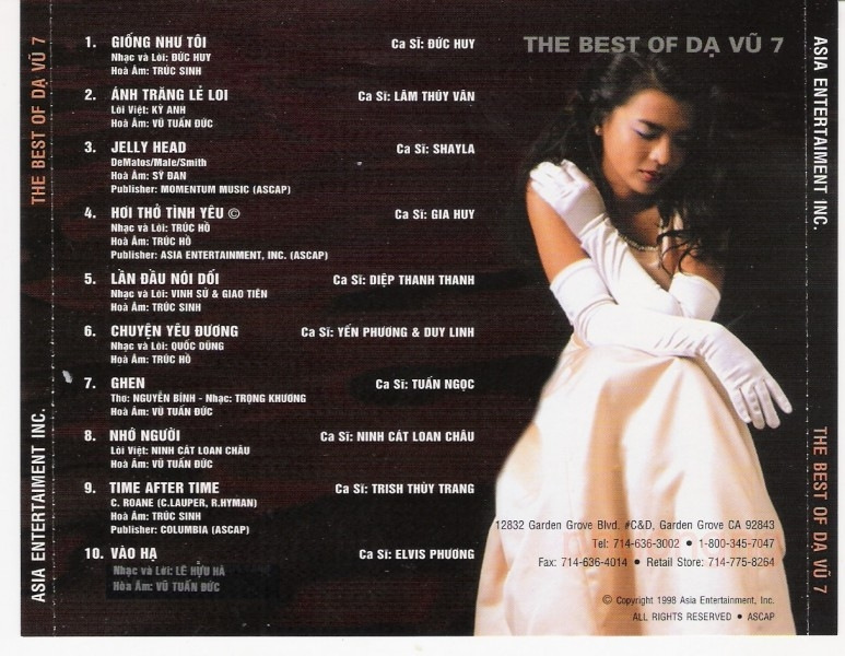 Asia CD119 - Giống Như Tôi