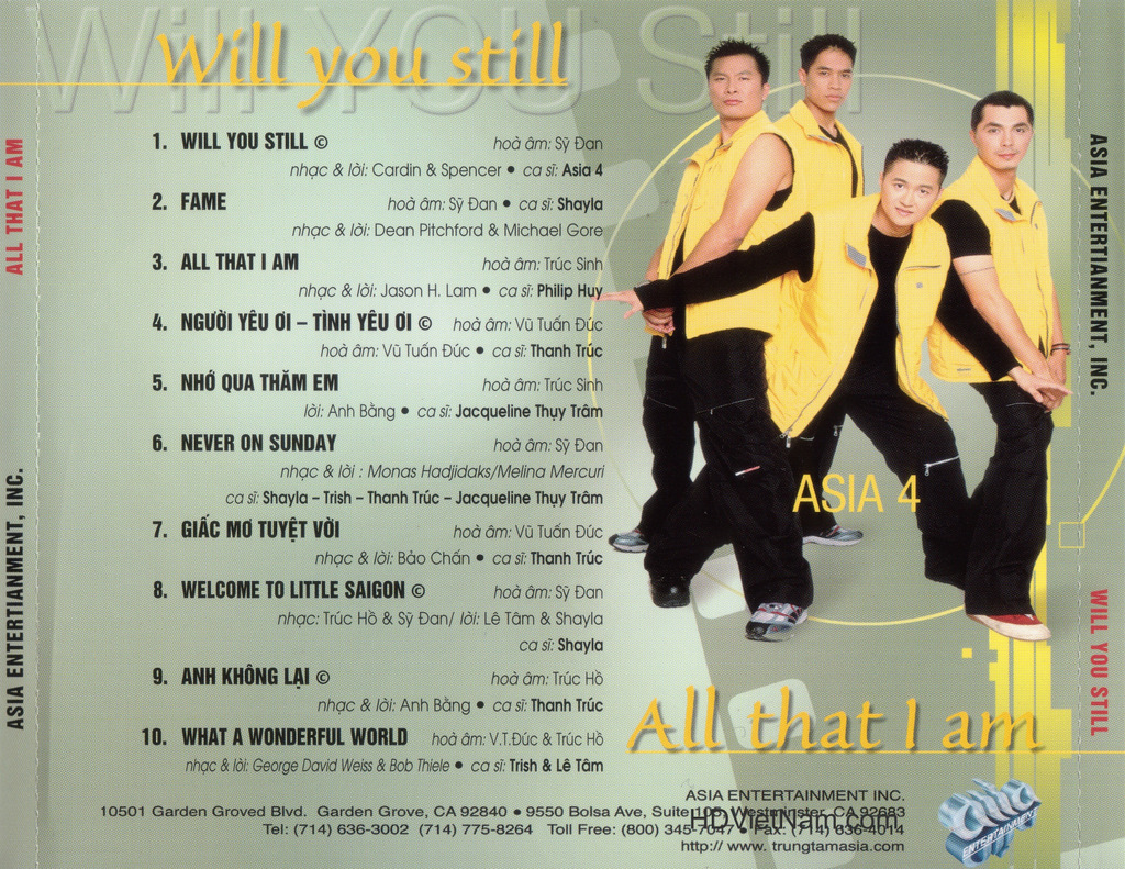 Asia CD146 - All That I Am