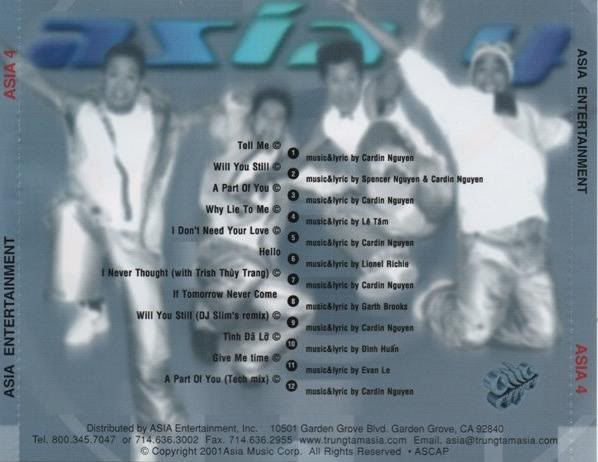 Asia CD158 - A Part Of You