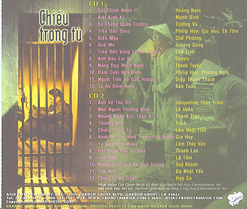 Asia CD167 - Chiều Trong Tù
