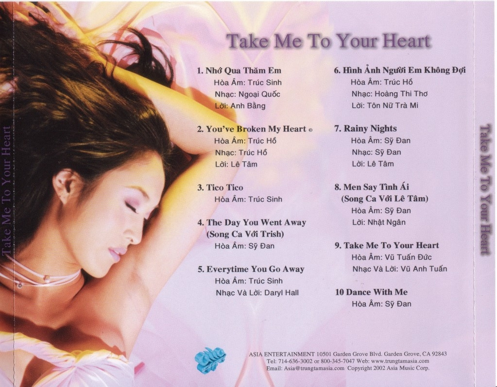 Asia CD176 - Take Me To Your Heart