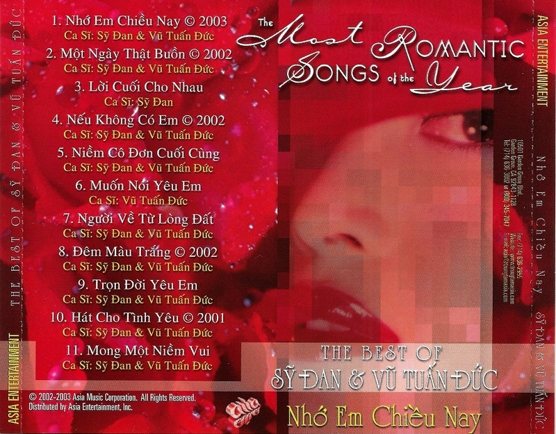 Asia CD190 - Nhớ Em Chiều Nay