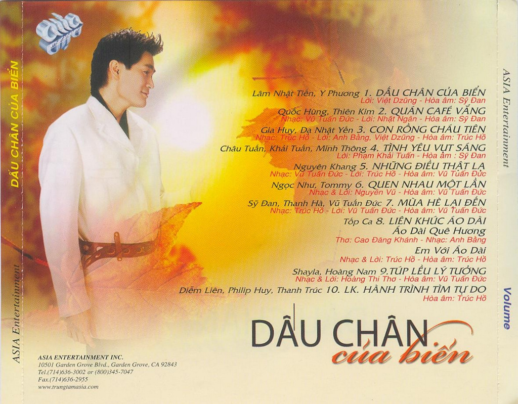 Asia CD205 - Dấu Chân Của Biển