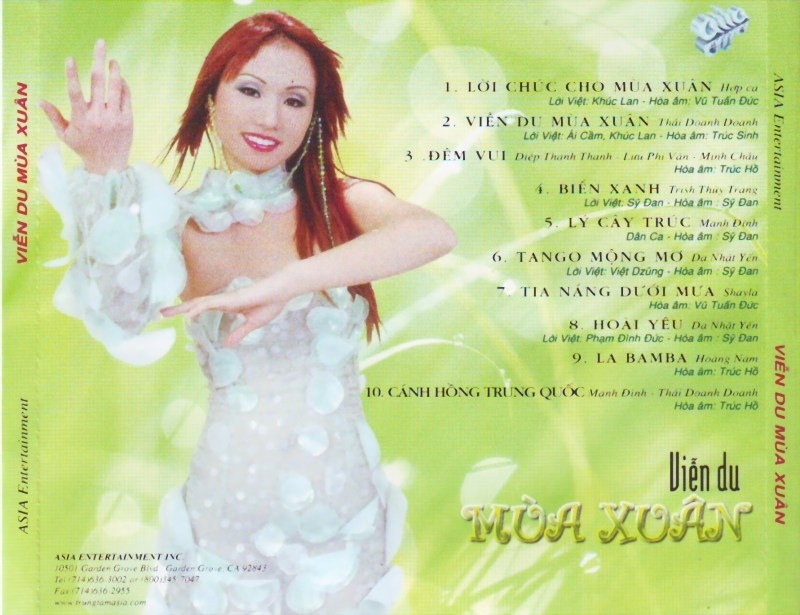 Asia CD208 - Viễn Du Mùa Xuân