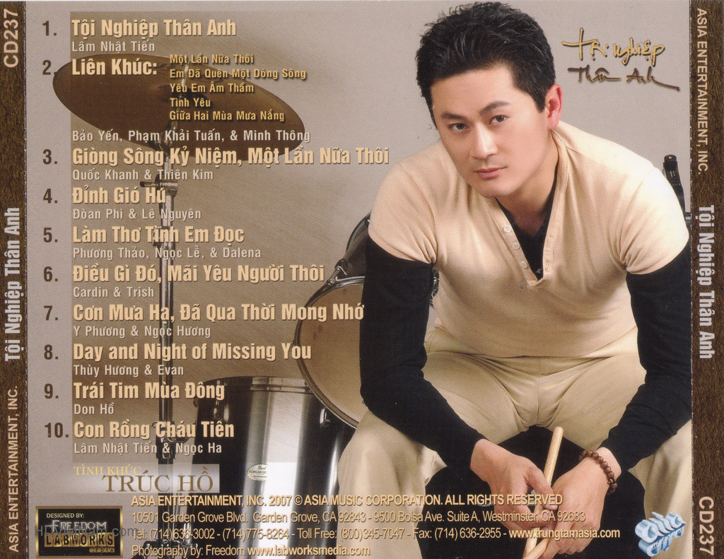 Asia CD237 - Tội Nghiệp Thân Anh