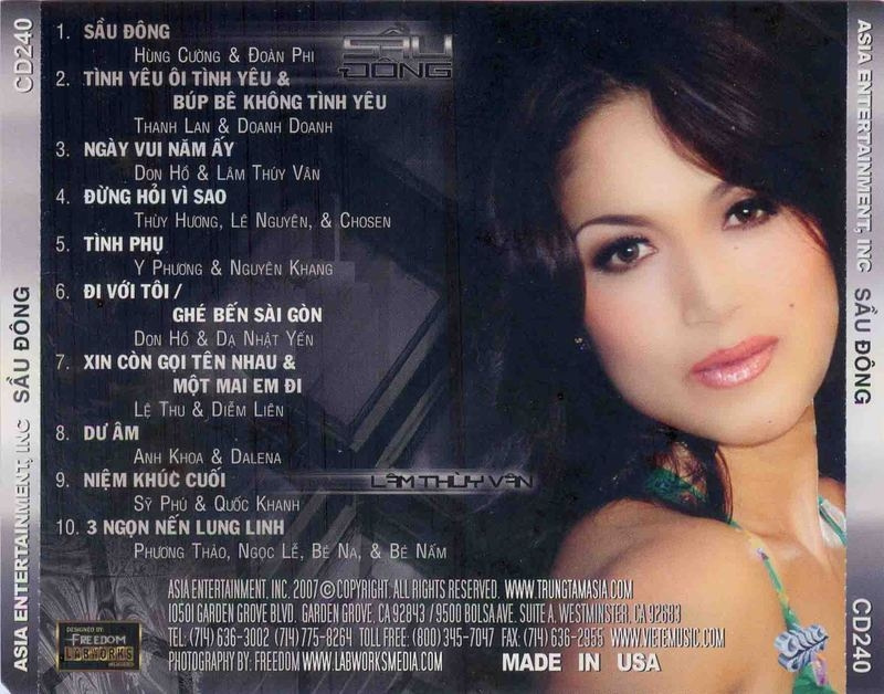 Asia CD240 - Sầu Đông