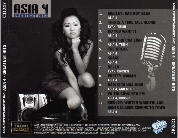 Asia CD247 - Asia 4 - The Greatest Hits
