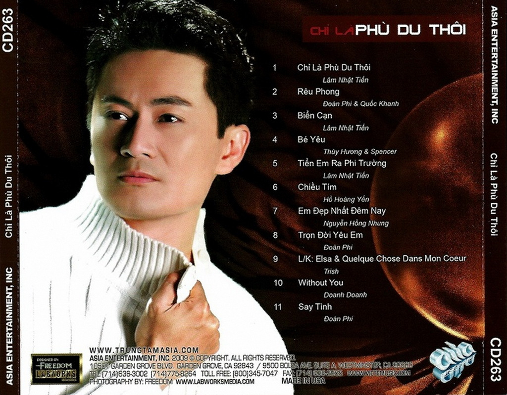 Asia CD263 - Chỉ Là Phù Du Thôi