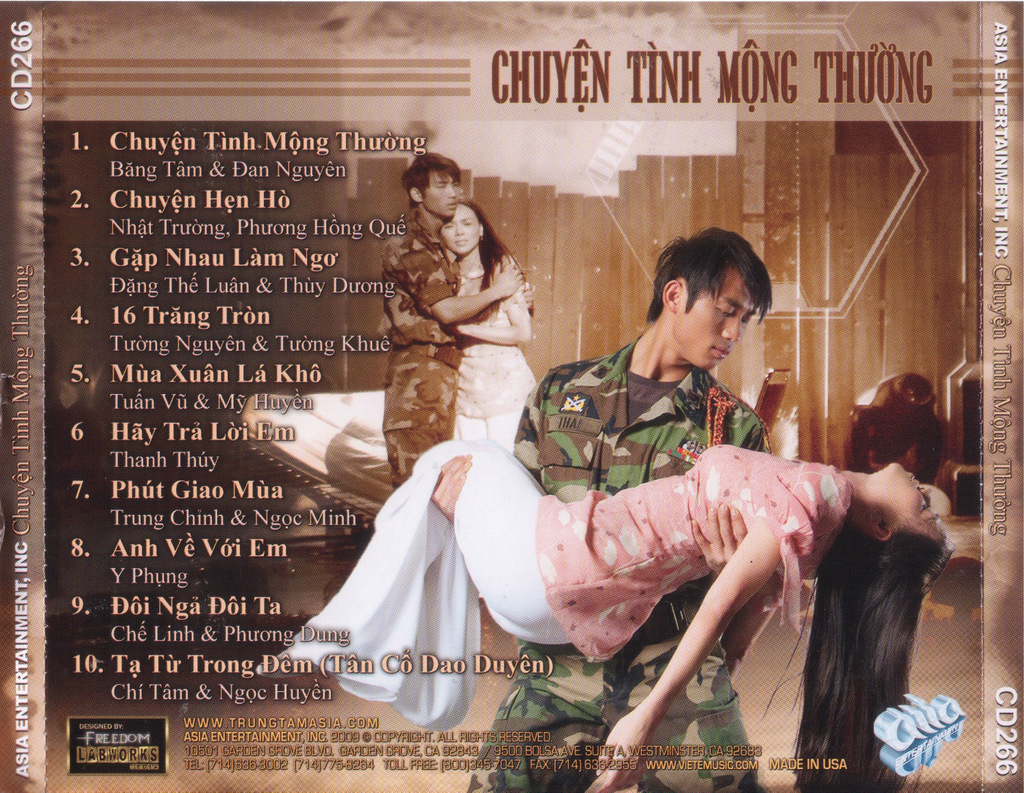 Asia CD266 - Chuyện Tình Mộng Thường