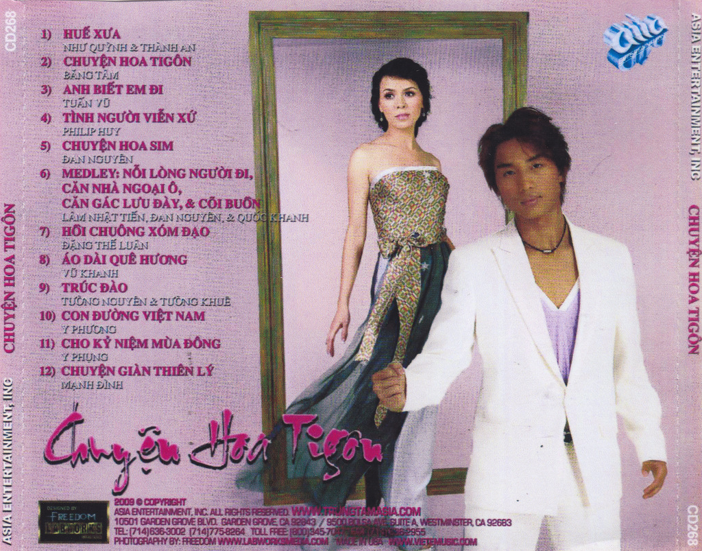 Asia CD268 - Chuyện Hoa Tigon