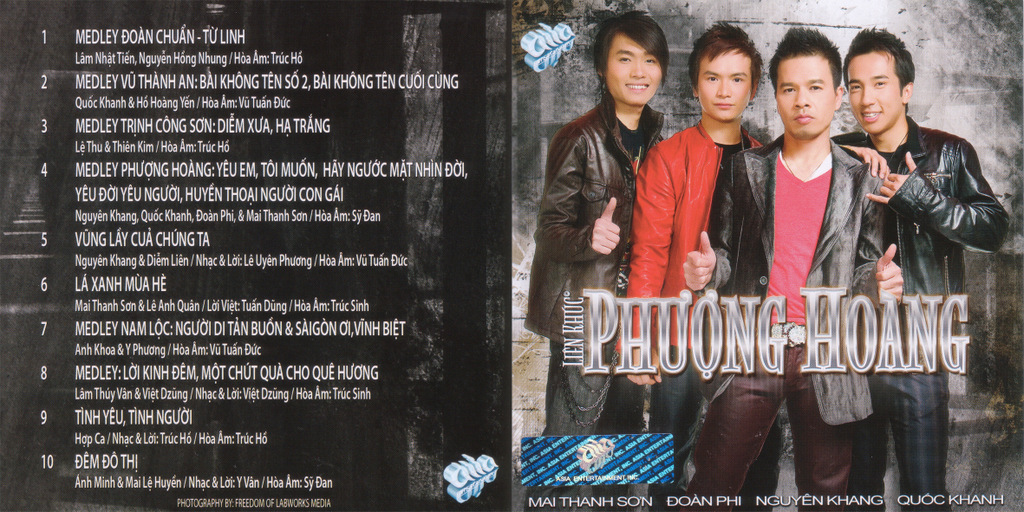 Asia CD282 - Liên Khúc Phượng Hoàng