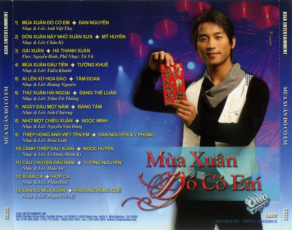 Asia CD312 - Mùa Xuân Đó Có Em