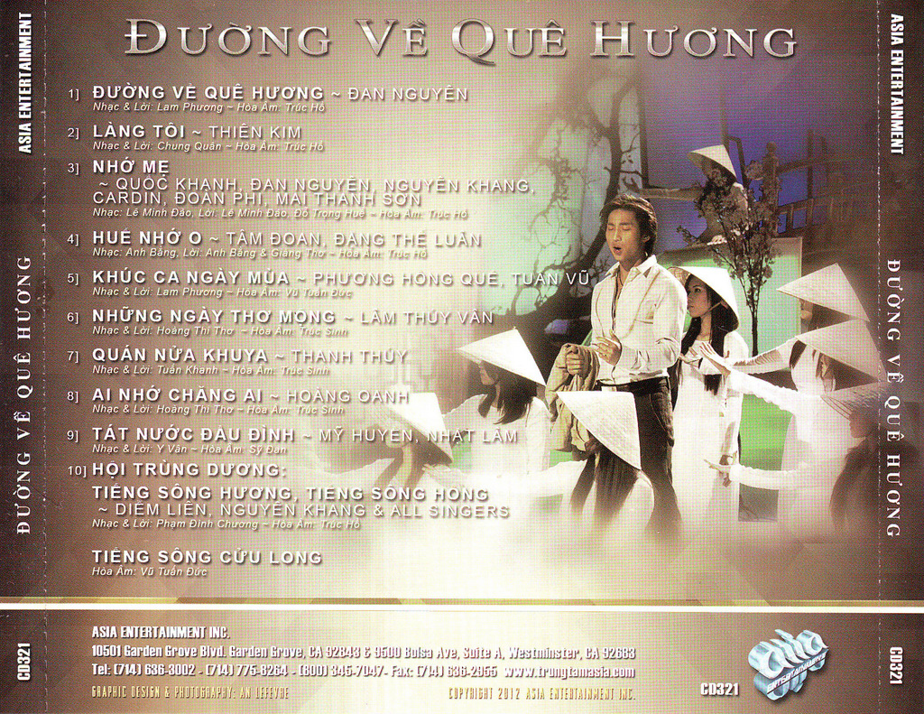 Asia CD321 - Đường Về Quê Hương
