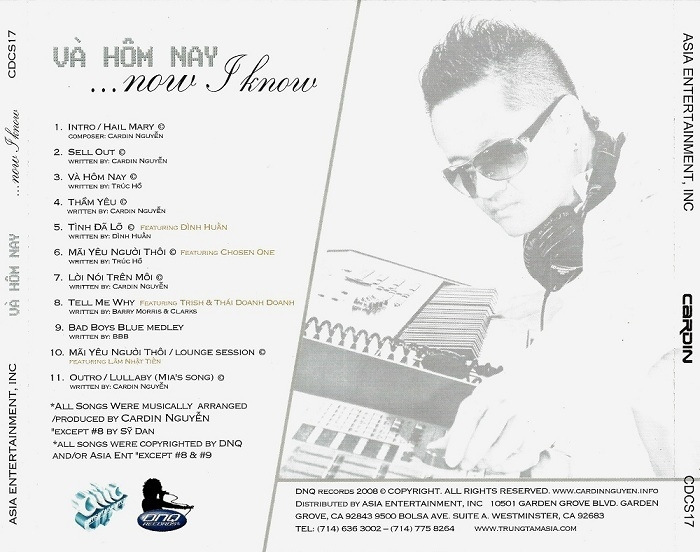 Asia CDCS017 - Now I Know