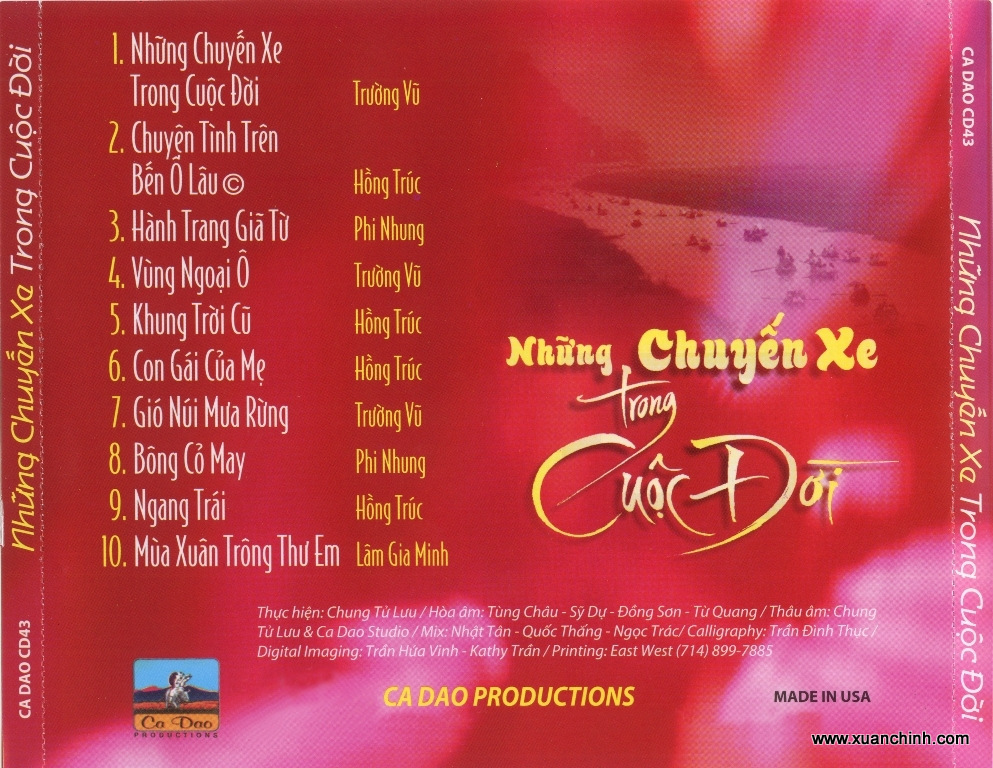 Ca Dao CD043 - Những Chuyến Xe Trong Cuộc Đời