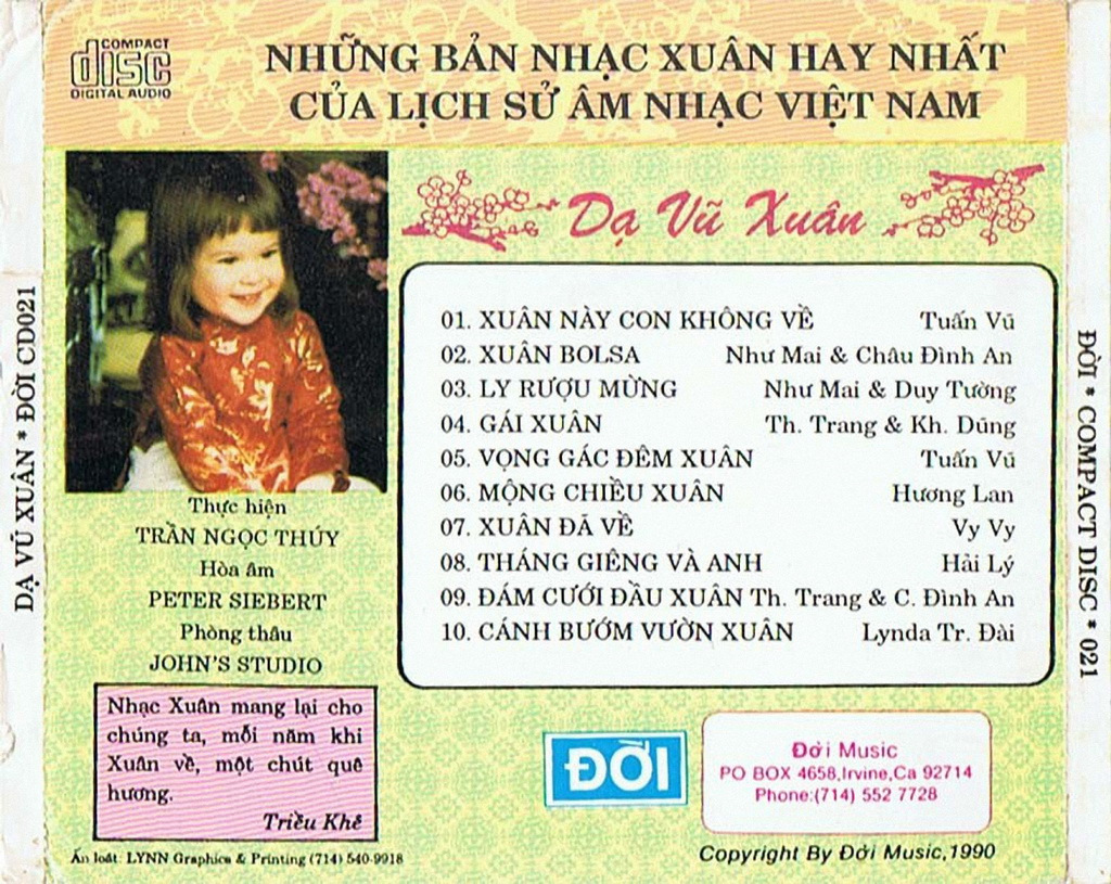 Đời CD021 - Dạ Vũ Xuân