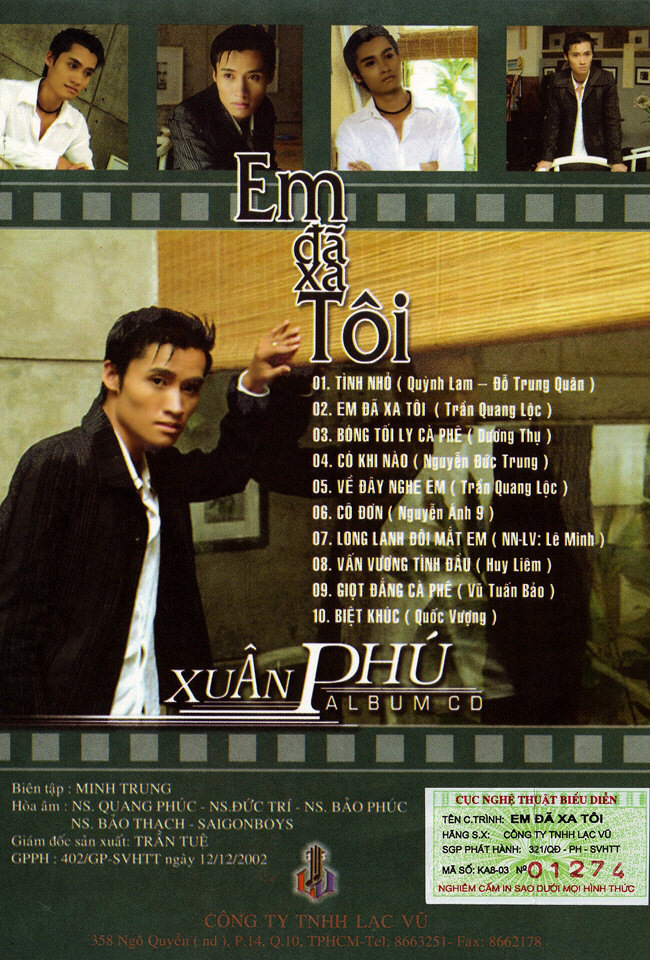 Lạc Vũ CD - Xuân Phú - Em Đã Xa Tôi