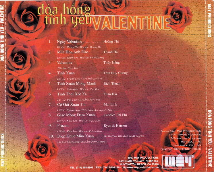 Mây CD - Đóa Hồng Tình Yêu Valentine