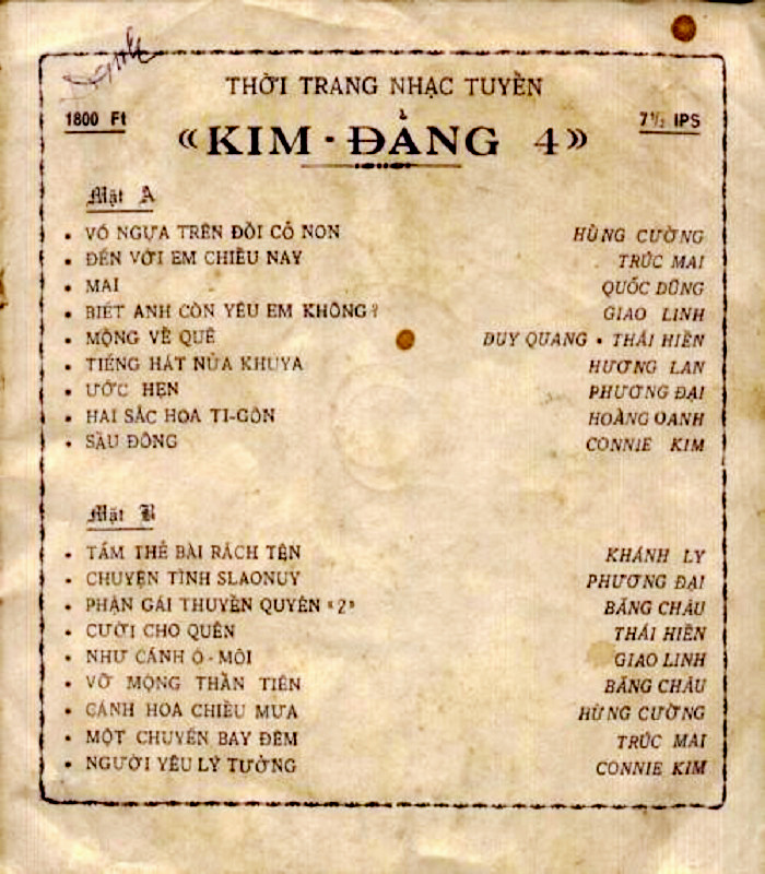 Thời Trang Nhạc Tuyển - Kim Đằng 4