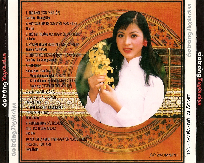 Phương Nam CD - Ca Khúc Áo Trắng Tuyển Chọn 1 - Áo Trắng