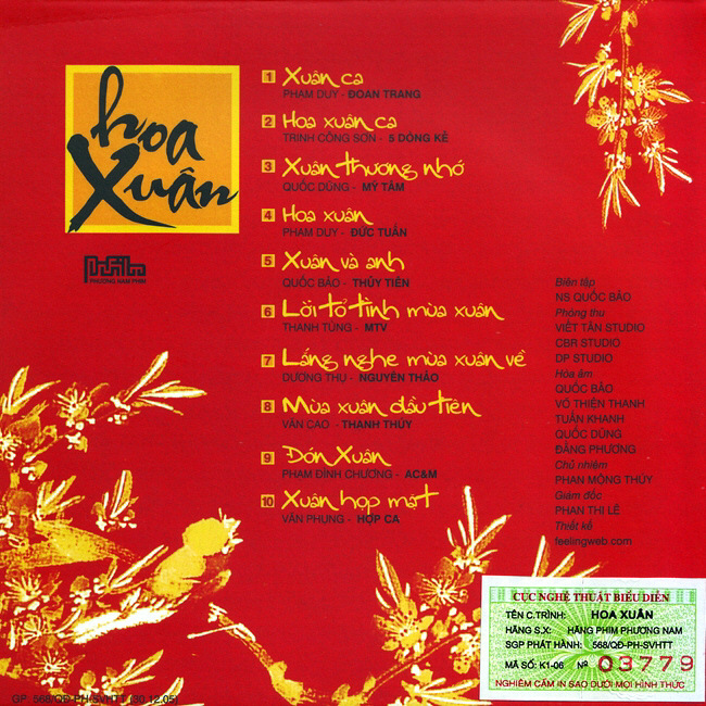 Phương Nam CD - Hoa Xuân