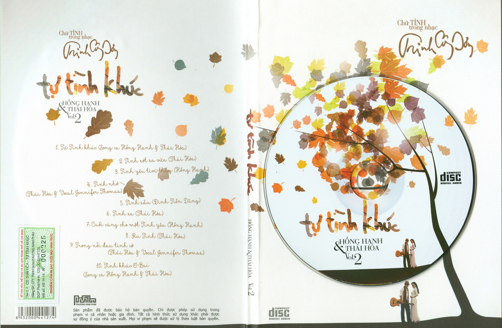 Phương Nam CD - Hồng Hạnh, Thái Hòa - Tự Tình Khúc