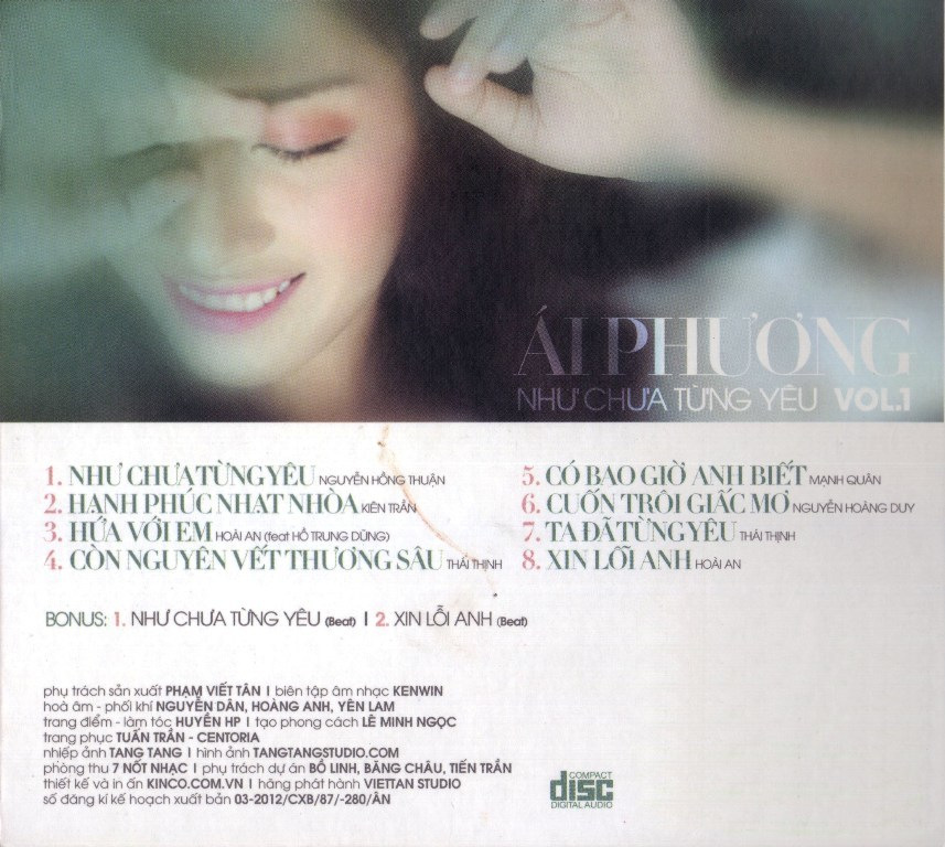 Như Chưa Từng Yêu - Ái Phương