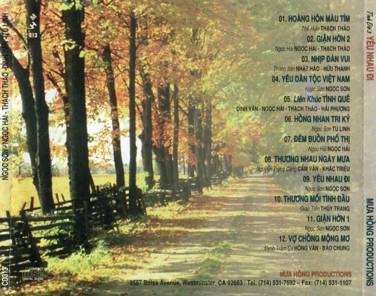Mưa Hồng CD313 - Yêu Nhau Đi