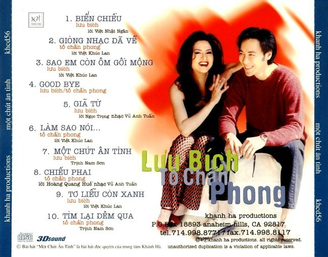 Khánh Hà CD056 - Một Chút Ân Tình