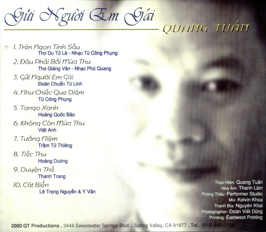 QT Production CD - Gửi Người Em Gái
