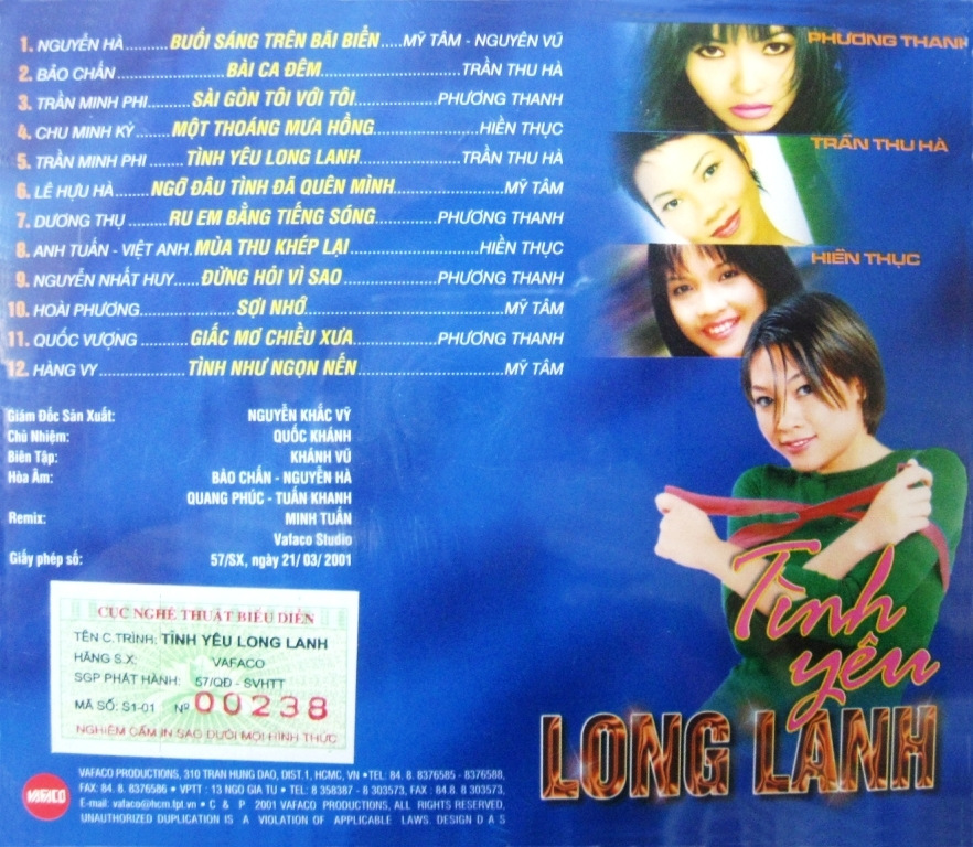 Tình Yêu Long Lanh (Vafaco CD)