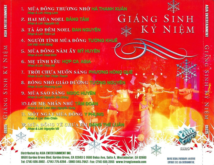 Asia CD325 - Giáng Sinh Kỷ Niệm