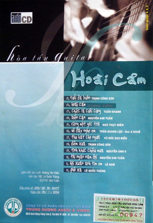 Hoài Cảm - Kim Tuấn (Trùng Dương CD)