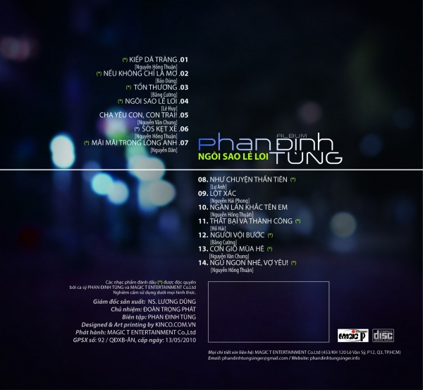 Dihavina CD - Ngôi Sao Lẻ Loi - Phan Đinh Tùng