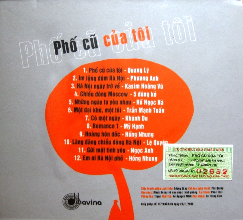 Phố Cũ Của Tôi - Phú Quang 10