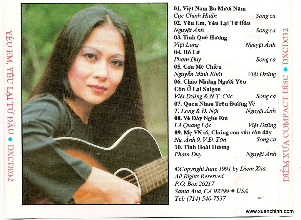 Diễm Xưa CD032 - Em Yêu! Yêu Lại Từ Đầu