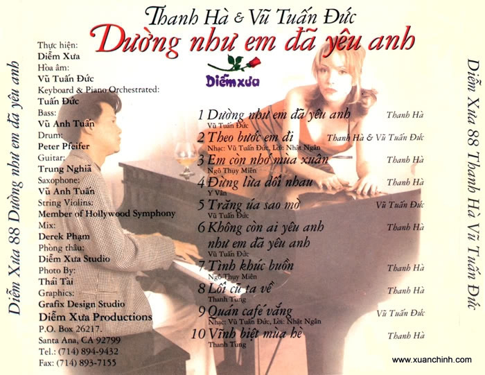 Diễm Xưa CD088 - Dường Như Em Đã Yêu Anh