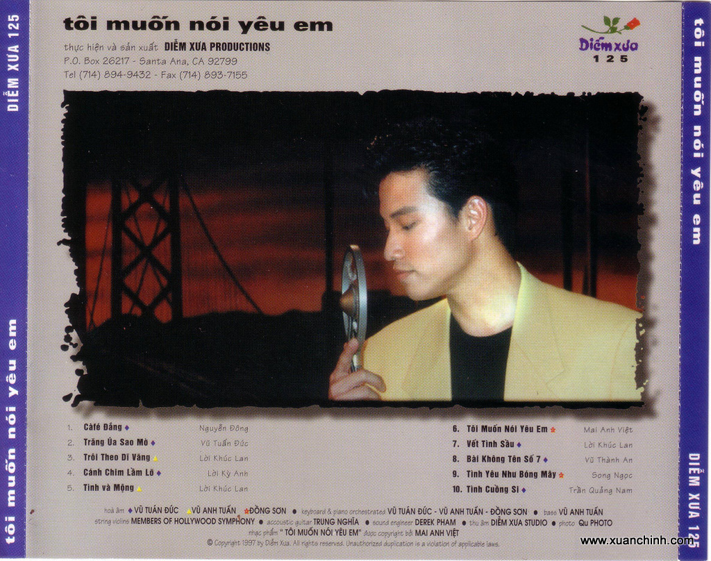 Diễm Xưa CD125 - Tôi Muốn Nói Yêu Em