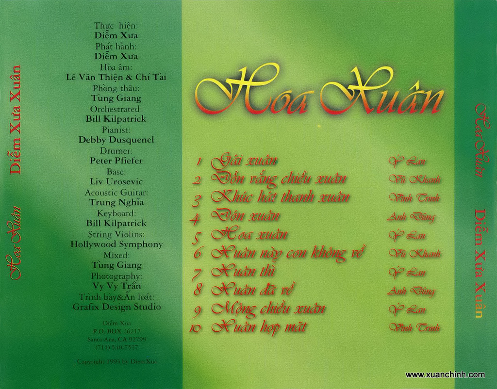 Diễm Xưa CD - Hoa Xuân